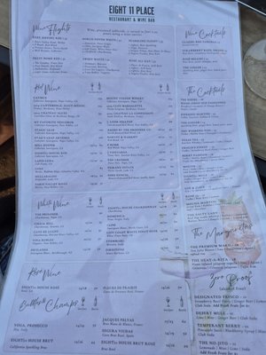 Menu photo 7 Eight 11 Frisco, TX