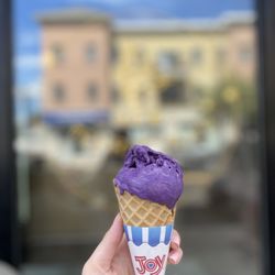 New Territories Ice Cream - Ube ice cream - obsessed it's so good