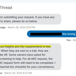 Crystal Lake Community Management - ARC denial citing city code