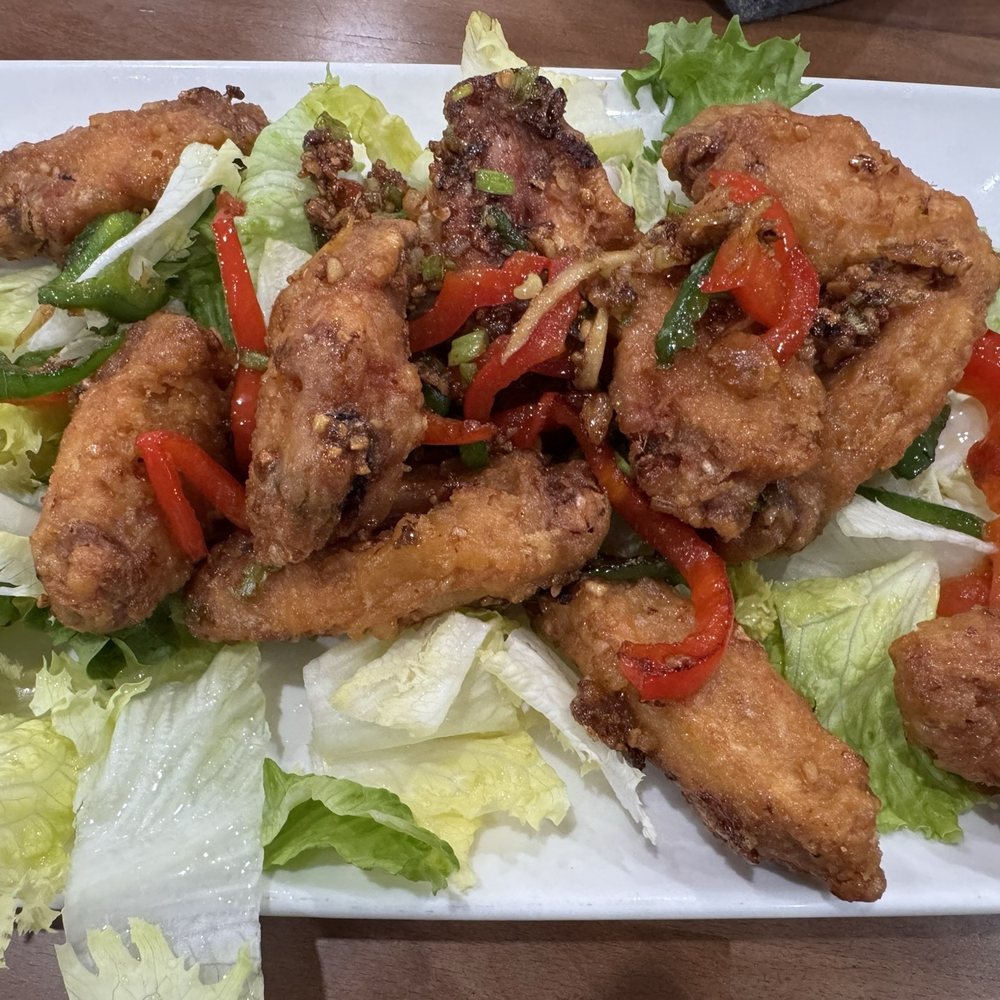 Salt and pepper wings Salt and pepper wings