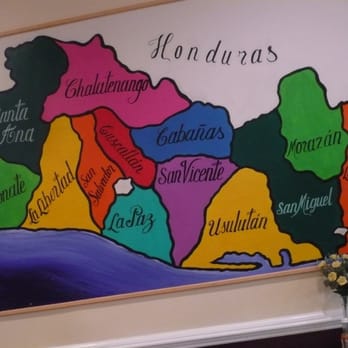 La Union Restaurant - Map of the provinces of El Salvador. - Mexican Near Me - Arlington, Virginia La Union Restaurant - Map of the provinces of El Salvador. - Mexican Near Me - Arlington, Virginia