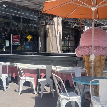 Petersen's Ice Cream & Cafe - Patio seating is dripping with goodies ;) - Desserts Near Me - Gilbert, Arizona Petersen's Ice Cream & Cafe - Patio seating is dripping with goodies ;) - Desserts Near Me - Gilbert, Arizona