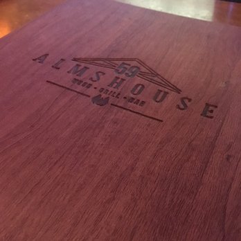 59 Almshouse - Really nice and heavy menus. Not some cheap laminated BS. - New American Near Me - Richboro, Pennsylvania 59 Almshouse - Really nice and heavy menus. Not some cheap laminated BS. - New American Near Me - Richboro, Pennsylvania