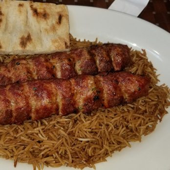Aryana Kebab And Grill - Beef kofta kebab and rice - Afghan Near Me - Hamilton Twp, New Jersey Aryana Kebab And Grill - Beef kofta kebab and rice - Afghan Near Me - Hamilton Twp, New Jersey