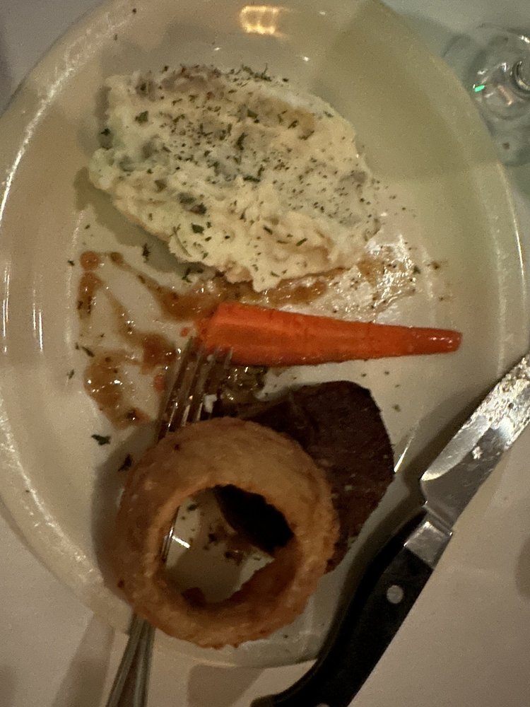 Prime Filet Mignon 12oz., shared Yelp