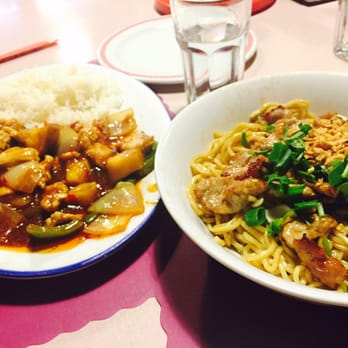 Yamo - Mango chicken and house noodles (with pork!) - Burmese Near Me - San Francisco, California