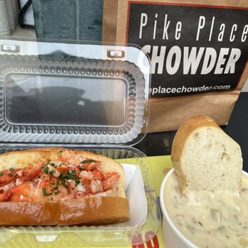 Pike Place Chowder - Maine Lobster Roll & New England Clam Chowder - Seafood Near Me - Seattle, Washington Pike Place Chowder - Maine Lobster Roll & New England Clam Chowder - Seafood Near Me - Seattle, Washington
