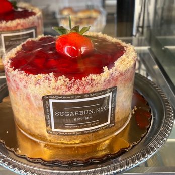 SugarBun NYC Bakery & Cafe - strawberry cheesecake - Bakeries Near Me - Howard Beach, New York SugarBun NYC Bakery & Cafe - strawberry cheesecake - Bakeries Near Me - Howard Beach, New York