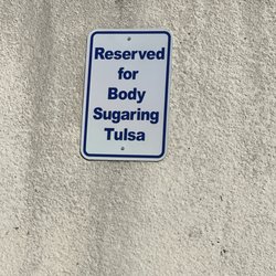 Body Sugaring Tulsa - Reserved parking
