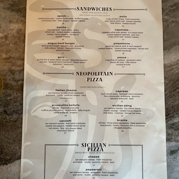 Sicilian Table - Menu - Mediterranean Near Me - Falmouth, Maine