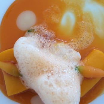 Enoteca Paco Pérez - Carrot gnocchi and langoustine - Signature Cuisine Near Me - Barcelona, B Enoteca Paco Pérez - Carrot gnocchi and langoustine - Signature Cuisine Near Me - Barcelona, B