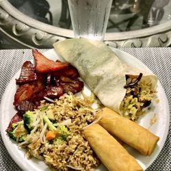 Imperial Chinese Restaurant - Mushu Pork, barbecue pork and vegetable rolls a fried rice were all fantastic!