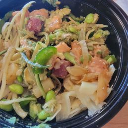 Tuna and spicy salmon