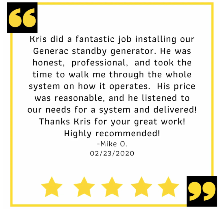 Slide of Intensity Electrical Service