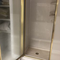 State Farm Insurance - perfect looking shower stall...