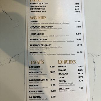 Sanguich - Cuban Near Me - Miami, Florida