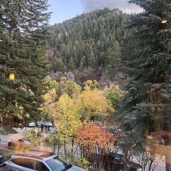 Log Haven - View outside - New American Near Me - Salt Lake City, Utah Log Haven - View outside - New American Near Me - Salt Lake City, Utah