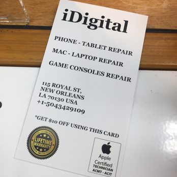 iDigital - Amazing place - IT Services & Computer Repair Near Me - New Orleans, Louisiana iDigital - Amazing place - IT Services & Computer Repair Near Me - New Orleans, Louisiana
