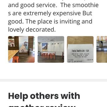 Tropical Smoothie Cafe - Juice Bars & Smoothies Near Me - St. Augustine, Florida