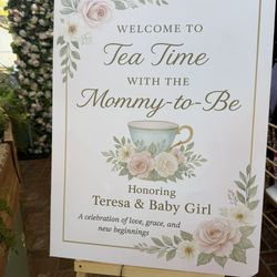 Rapid O Print - Sign for baby shower came out perfect!
