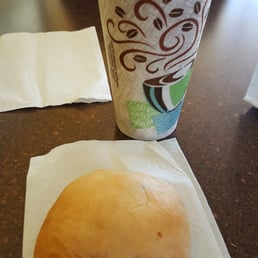 My yummy sausage, egg, and cheese kolache. My yummy sausage, egg, and cheese kolache.