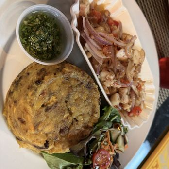Mesa Latina - Trifongo con Pulpo.  Yummy!!! - Puerto Rican Near Me - Zephyrhills, Florida