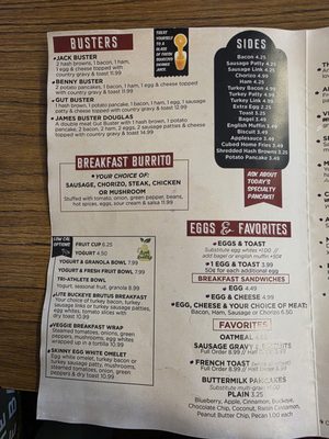 Menu photo 2 Jack & Benny's Columbus, OH