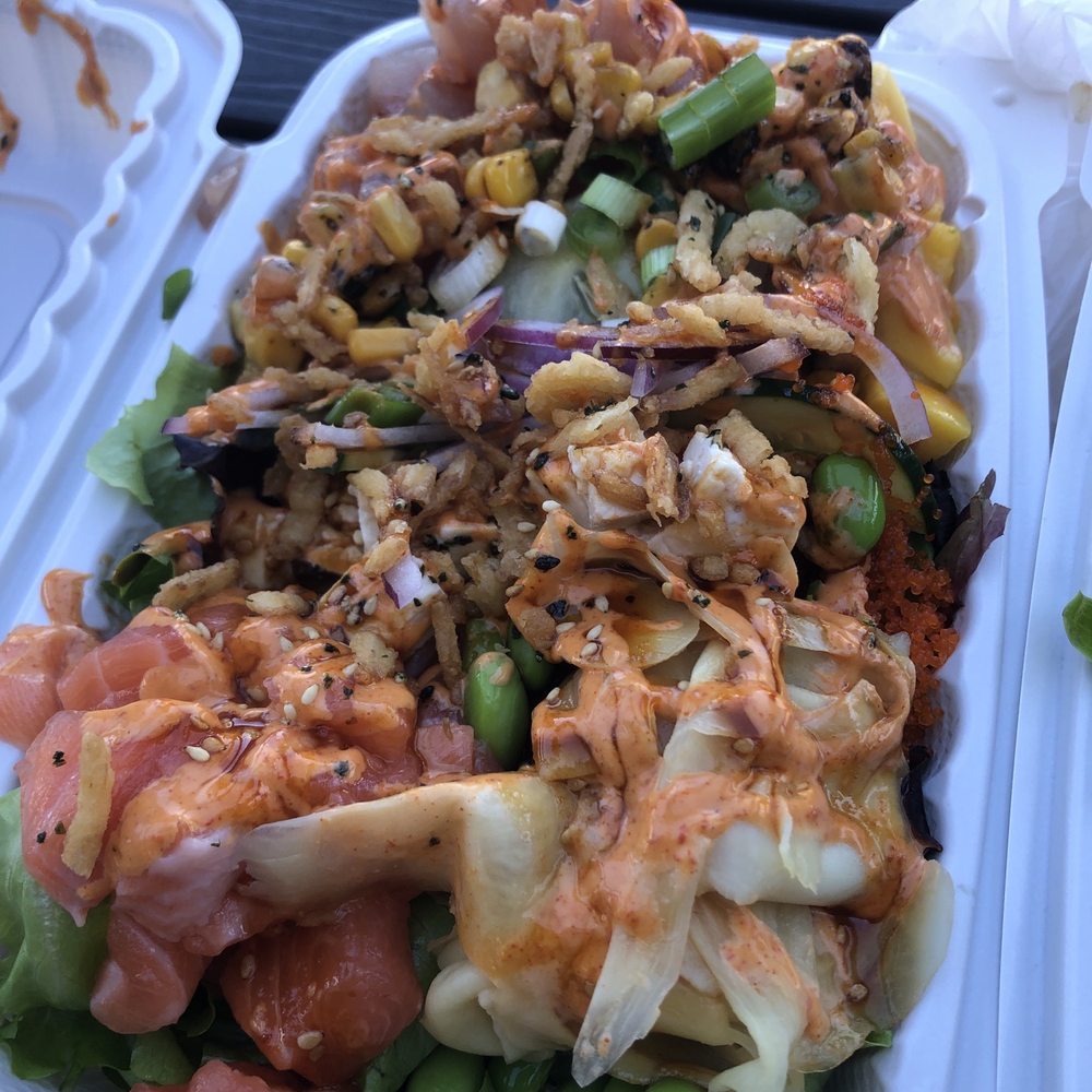 Poke Moki - Salmon poke bowl - Poke Near Me - Sun Valley, California Poke Moki - Salmon poke bowl - Poke Near Me - Sun Valley, California