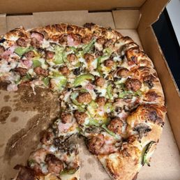 Barro special with sausage instead of pepperoni