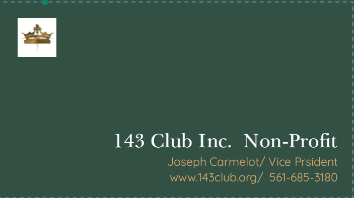 143 Club - social services organization in West Palm Beach, FL
