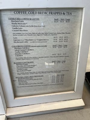 Menu photo 8 Tierra Mia Coffee Santa Ana, CA Menu photo 8 Tierra Mia Coffee Santa Ana, CA