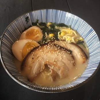 Komeya Cafe - BBQ Pork with running egg ($8.99) - Japanese Near Me - Markham, Ontario