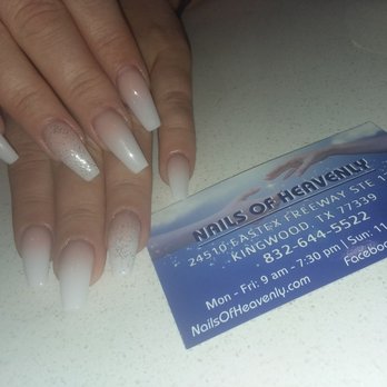Heavenly Nails - Second time going and you gotta go see troy!! Anything you want he does! Great customer service! Plus 15% off Mon tues and wed.. - Nail Salons Near Me - Humble, Texas Heavenly Nails - Second time going and you gotta go see troy!! Anything you want he does! Great customer service! Plus 15% off Mon tues and wed.. - Nail Salons Near Me - Humble, Texas