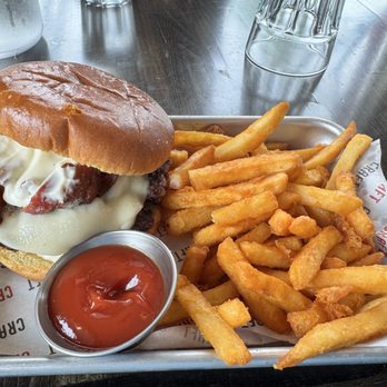 CRAFT South Miami - DOUBLE BACON CHEESE BURGER - Breakfast & Brunch Near Me - South Miami, Florida