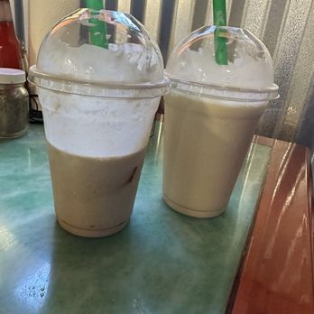 Mels Diner - Milkshakes (sorry but we had to try them .... Oh so good) - Diners Near Me - Mingus, Texas