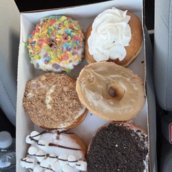 Maple Donut - Fruity Pebble, Cream Cheese, Maple, Hot Chocolate, Cookies and Cream