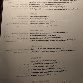 Zuma - Menu page 3 - Japanese Near Me - Las Vegas, Nevada Zuma - Menu page 3 - Japanese Near Me - Las Vegas, Nevada