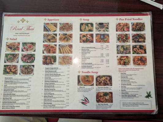 Menu photo 6 Real Thai Food Garden Grove, CA Menu photo 6 Real Thai Food Garden Grove, CA