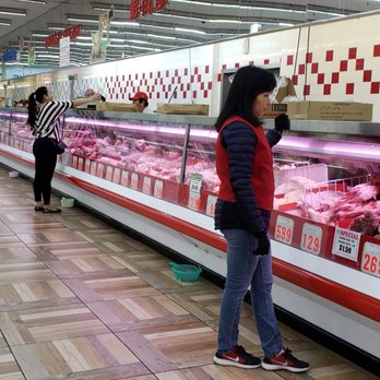 SF Supermarket - Meat counter - Grocery Near Me - San Diego, California