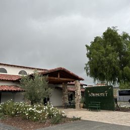 Exterior outside entrance of Woody Wagon Wine Tours - Last stop! Exterior outside entrance of Woody Wagon Wine Tours - Last stop!