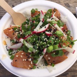 The Tidal Boar Foods: Shuck Truck - Poke Tuna Bowl