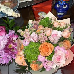 The bouquet  for my Mother in law