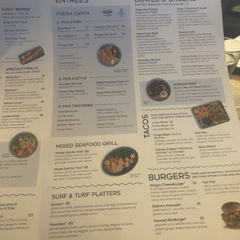 Pacific Catch - Menu - Seafood Near Me - Campbell, California Pacific Catch - Menu - Seafood Near Me - Campbell, California