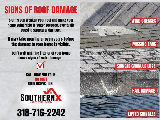 Slide of SouthernX Roofing