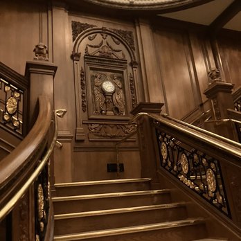 Titanic Museum Attraction - Grand staircase - Museums Near Me - Pigeon Forge, Tennessee