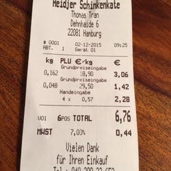 Heidjer Schinkenkate - "Freilaufende" Eier.... 0,57€ das Stück ist schon ein stolzer Preis. Aber lecker waren sie....