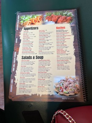 Menu photo 6 Casa Grande Mexican Restaurant Concord, NC