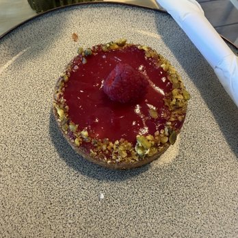 Madame Brioche - Pistachio tart with raspberry on top - Bakeries Near Me - Jacksonville, Florida Madame Brioche - Pistachio tart with raspberry on top - Bakeries Near Me - Jacksonville, Florida