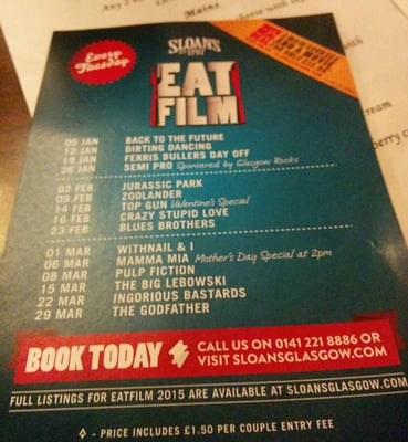 Menu photo 6 Sloans Glasgow, GLG Menu photo 6 Sloans Glasgow, GLG