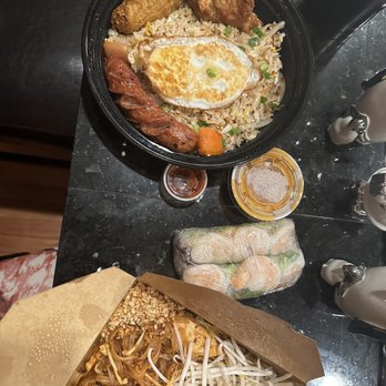 MoMo Thai House - Momo fried rice, chicken Pad Thai, and shrimp Salad Rolls - Thai Near Me - Tigard, Oregon MoMo Thai House - Momo fried rice, chicken Pad Thai, and shrimp Salad Rolls - Thai Near Me - Tigard, Oregon